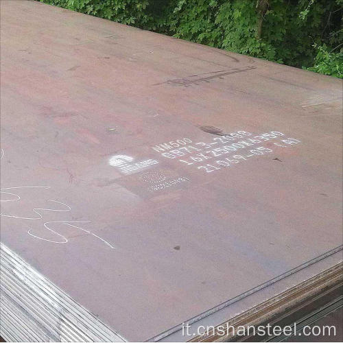 Piastra in acciaio MN13 ad alto manganese resistente all'usura